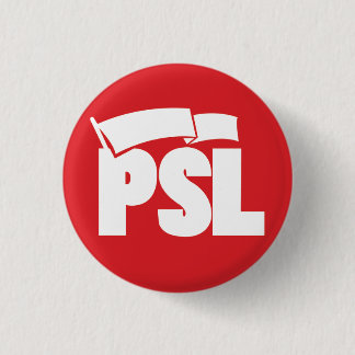 Partij voor Socialisme en Bevrijding - PSL Ronde Button 3,2 Cm