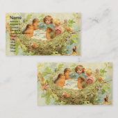  partij voor vogelpest visitekaartje (Voorkant / Achterkant)