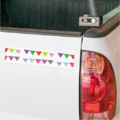 Partijbanner deco bumpersticker (Op Truck)