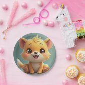 partijbenodigdheden papieren bordje (Feest)