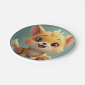 partijbenodigdheden papieren bordje (Gekanteld)