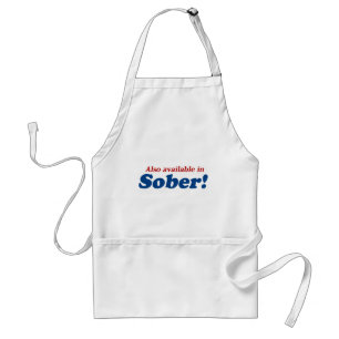 partijdier ook beschikbaar in Sober! Standaard Schort