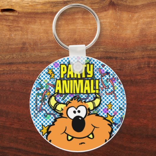 partijdier sleutelhanger (Voorkant)