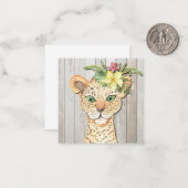 PARTIJDIEREN NOTITIEKAARTJE (Voorkant / Achterkant in situ)