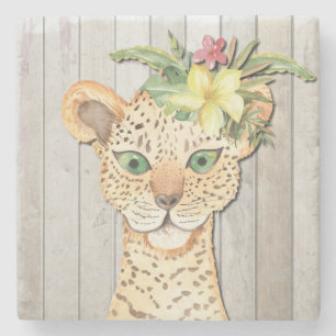 PARTIJDIEREN STENEN ONDERZETTER