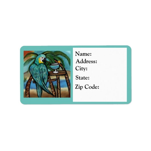 Partijen Etiket (Voorkant)