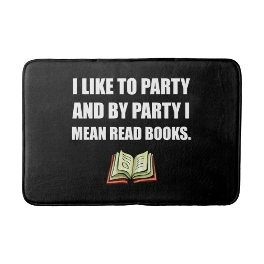 Partijen lezen Boeken Badmat (Voorkant)