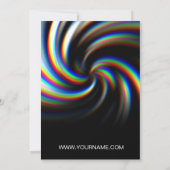 PARTIJFLYERINVITATIE ACHTERGROND KAART (Achterkant)