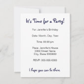 partijgebonden visuitnodiging kaart (Achterkant)