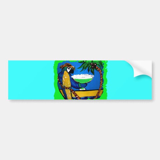 PARTIJPARROT BUMPERSTICKER (Voorkant)