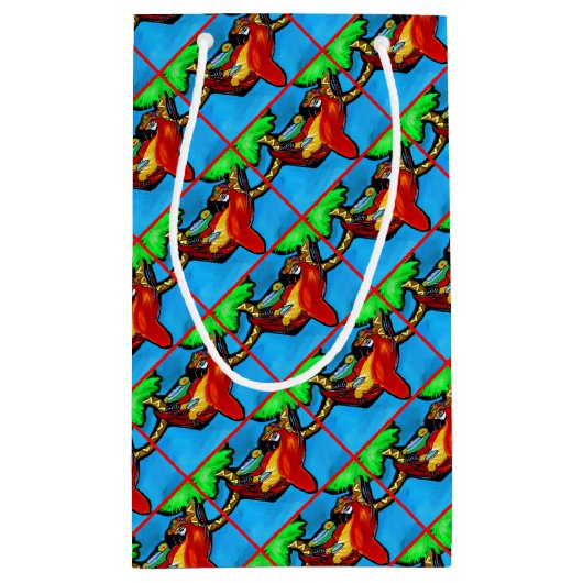 PARTIJPARROT KLEIN CADEAUZAKJE (Achterkant)