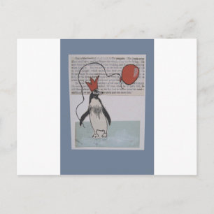 partijpinguïn briefkaart