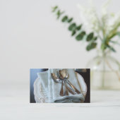 partijplanner visitekaartje (Staand voorkant)