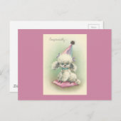  partijpoel uitnodiging briefkaart (Voorkant / Achterkant)