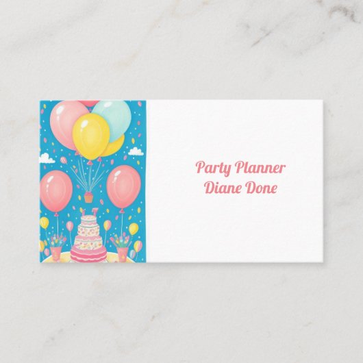 partijsnoer visitekaartje (Voorkant)