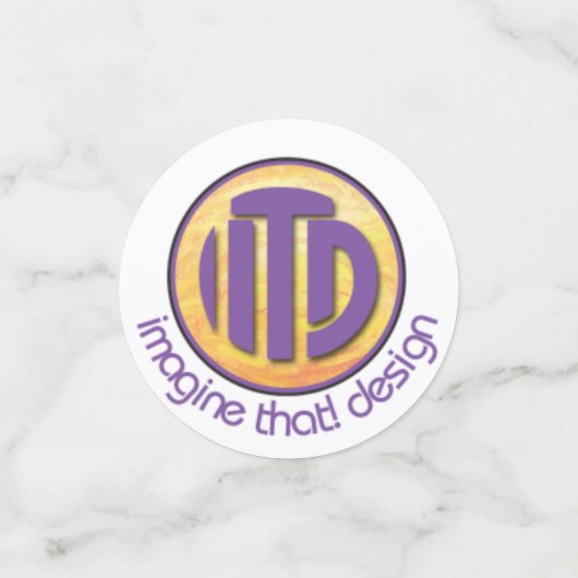 partijtemp confetti (Kleine voorkant)