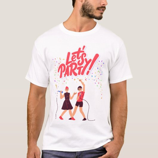 partijthema t-shirt (Voorkant)
