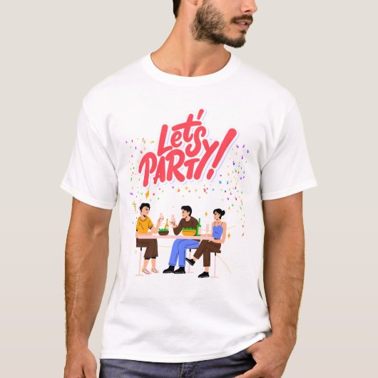 partijthema t-shirt (Voorkant)