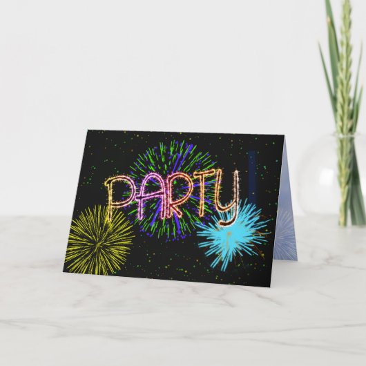 partijuitnodiging (Voorkant)