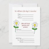 partijuitnodiging kaart (Achterkant)