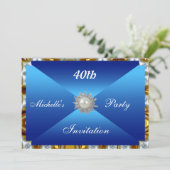 partijuitnodiging kaart (Staand voorkant)