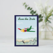 partijuitnodiging save the date (Staand voorkant)