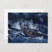 Partir avec le vent - Carte (Devant / Derrière)