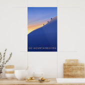 Partir en Randonnée Affiche de Voyage (Cuisine)