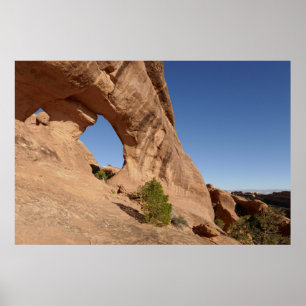 Partition Arch III in Arches National Park Poster