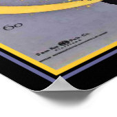 Partition Art Déco "Jealous Moon" Musique Couvertu (Coin)