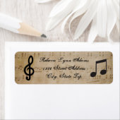 Partition - Étiquette d'adresse de retour (En situation)