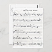 Partition Keep Of The Promise carte postale (Devant / Derrière)