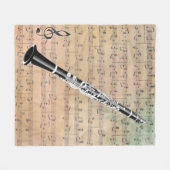 Partition vintage avec couverture en laiton Clarin (Devant (Horizontal))