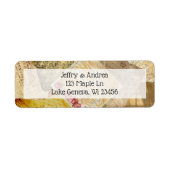 Partition vintage Musique Rose ancienne Étiquette (Devant)