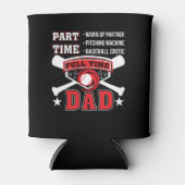 Partner Baseball Criticus Voltijd Papa Blikjeskoeler (Voorkant)