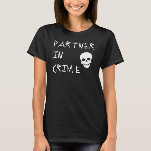 Partner in criminaliteit - LiS donker T-shirt (Voorkant)