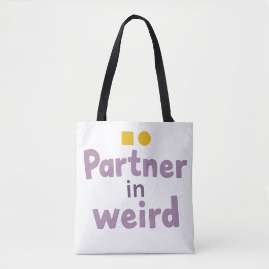 Partner in raar draagtas (Voorkant)