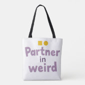 Partner in raar draagtas (Achterkant)