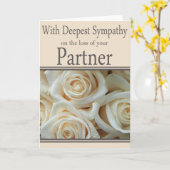 Partner loss-Roos Kaart (Gele Bloem)