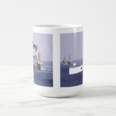 Partner van de marine-veteraan koffiemok (Center)