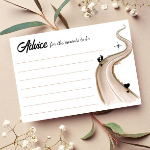 Partners aan ouders Roadmap Baby shower Advies Informatiekaartje