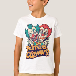 Partners in Clowery (Grappige Clownspeling) T-shirt