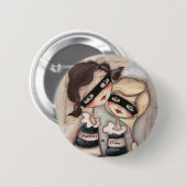 Partners in criminaliteit - Button (Voorkant /achterkant)