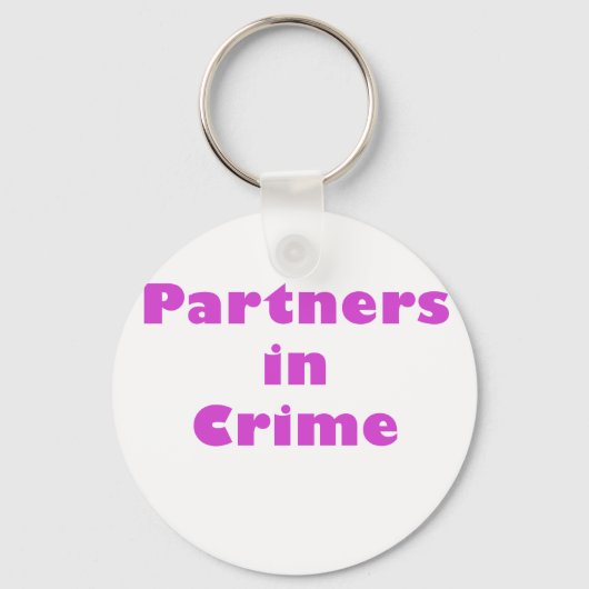 Partners in criminaliteit sleutelhanger (Voorkant)