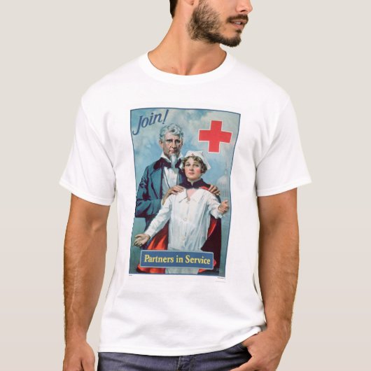 Partners in de Dienst (US00290) T-shirt (Voorkant)