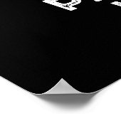 Partners in de grappige Drink van Wijn Pun Dark BG Poster (Hoek)