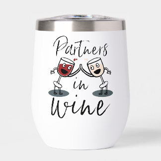 Partner's in Wijn Stemless Wijn Tumbler