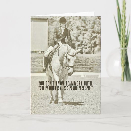 PARTNERS-Wenskaart Bedankkaart (Voorkant)