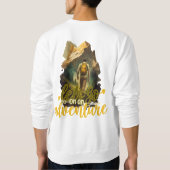 Partons pour une Aventure Sweatshirt pour Hommes | (Dos)