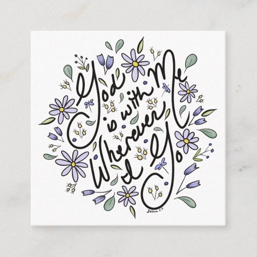 Partout où je vais la carte de boîtier (Devant)